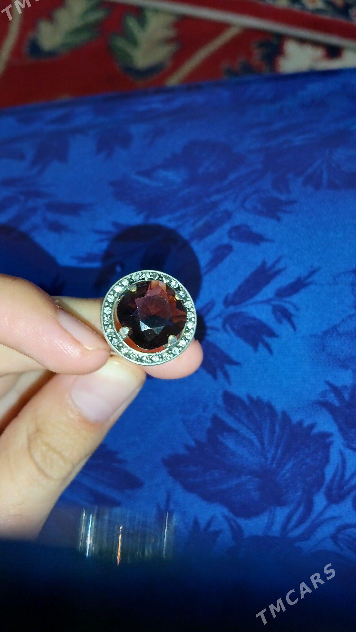 Gyzyl gaşly SSR kumus yuzugi - Ашхабад - img 3