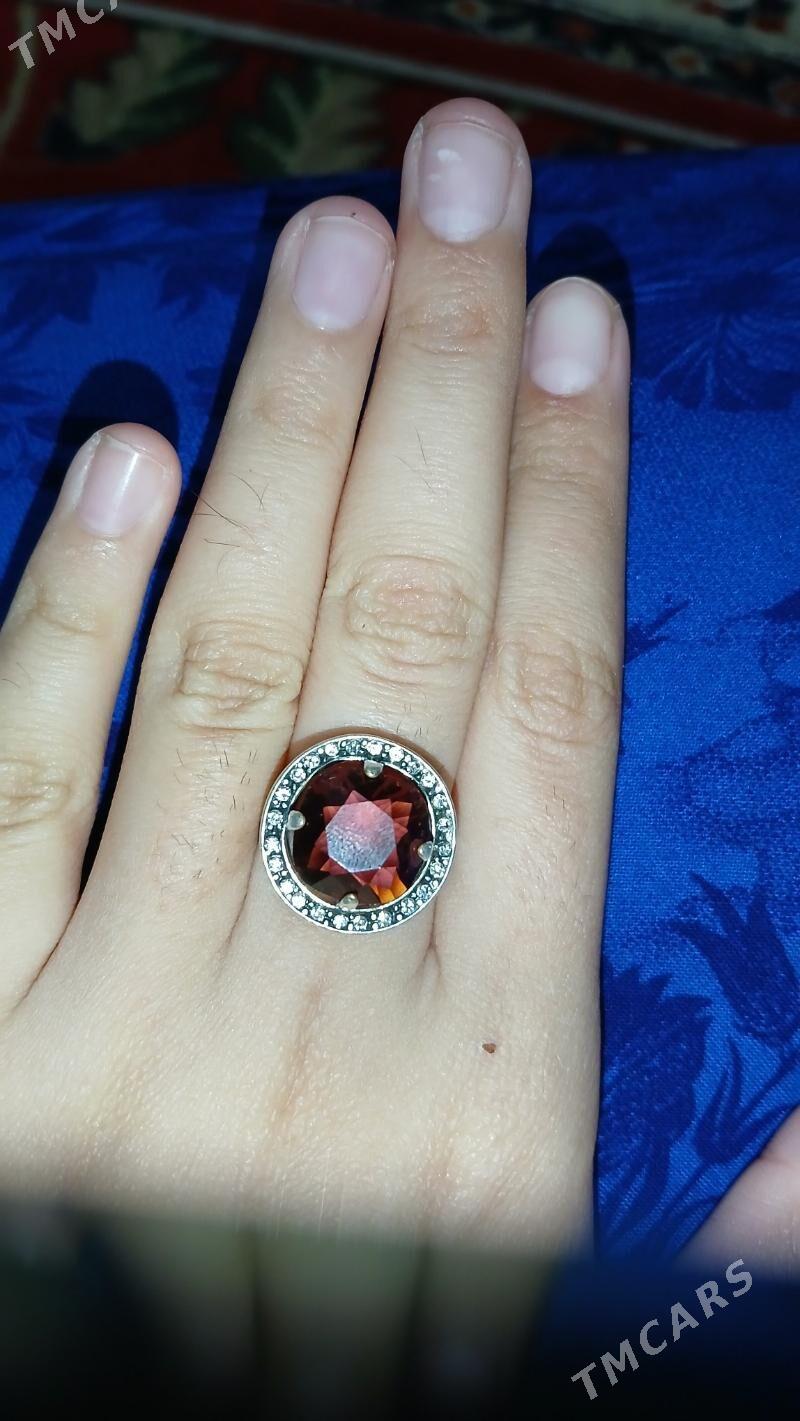 Gyzyl gaşly SSR kumus yuzugi - Ашхабад - img 5