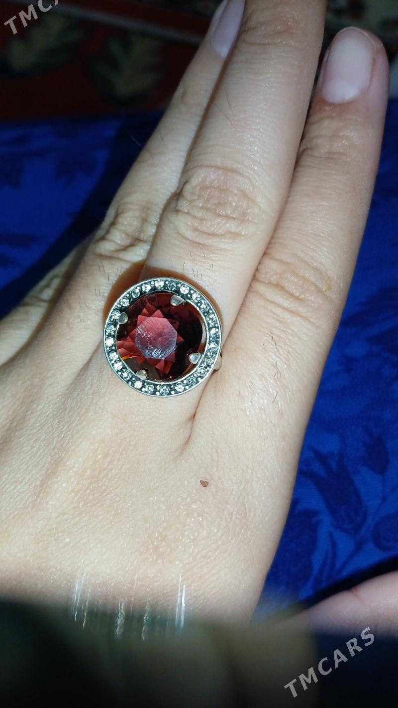 Gyzyl gaşly SSR kumus yuzugi - Ашхабад - img 4