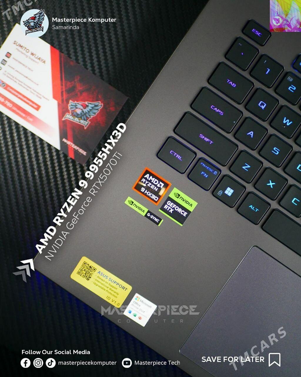 Asus RogStrixG16|RTX5070|32GB - Ашхабад - img 8