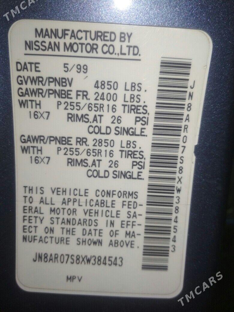 Nissan Pathfinder 1999 - 125 000 TMT - Türkmenabat - img 10