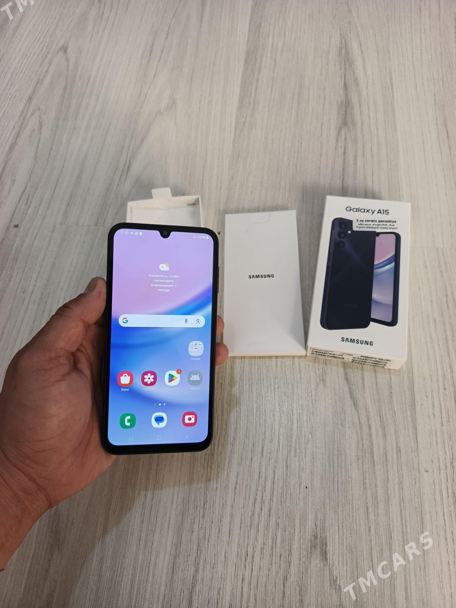 SAMSUNG A15 (TAZE) 128gb - Balkanabat - img 1