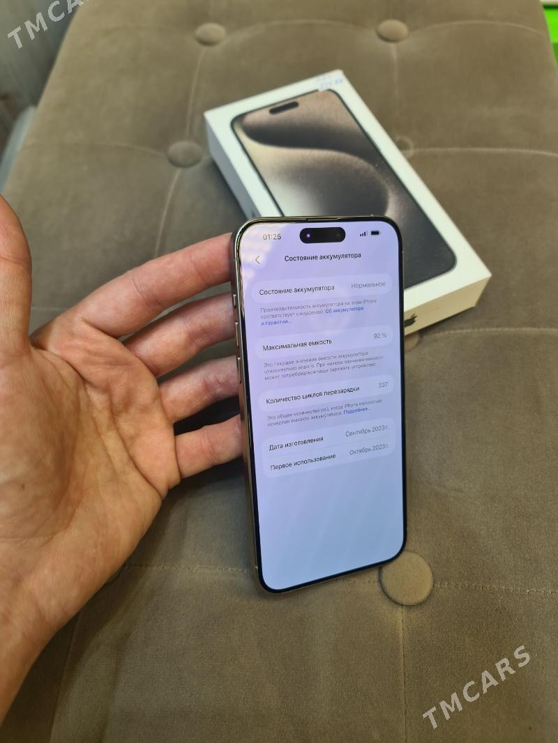 IPHONE 15 PRO MAX 256GB - Aşgabat - img 6
