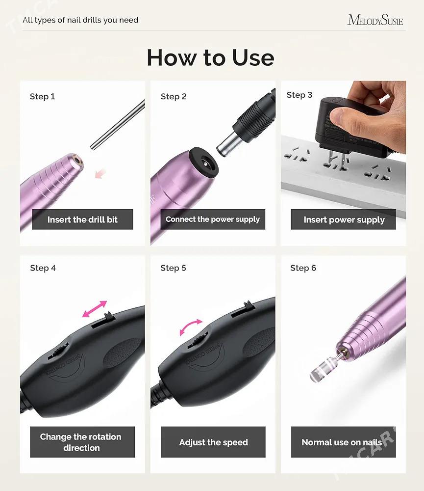 Маникюрный фрезер manikur - 10 mkr - img 7