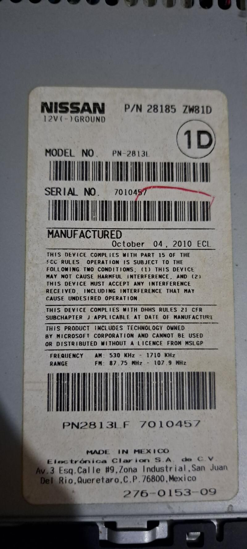 magnitafon  Nissan 380 TMT - Aşgabat - img 2