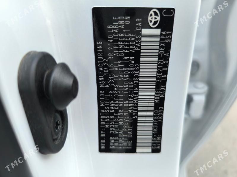 Toyota Corolla 2022 - 245 000 TMT - Aşgabat - img 4