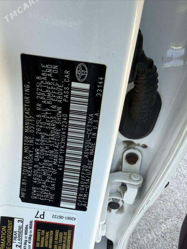 Toyota Camry 2017 - 270 000 TMT - Aşgabat - img 7