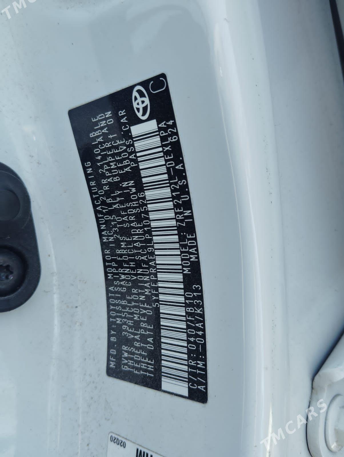 Toyota Corolla 2020 - 255 000 TMT - Aşgabat - img 7