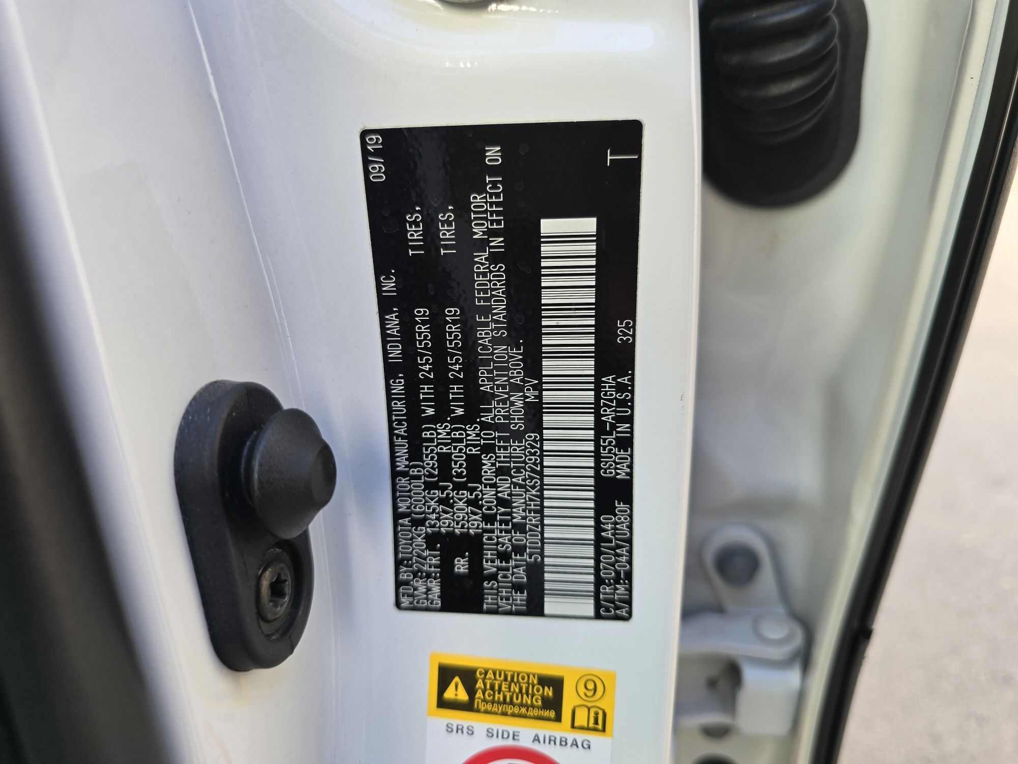 Toyota Highlander 2019 - 585 000 TMT - ул. Московская (10 йыл абаданчылык ш.) - img 10