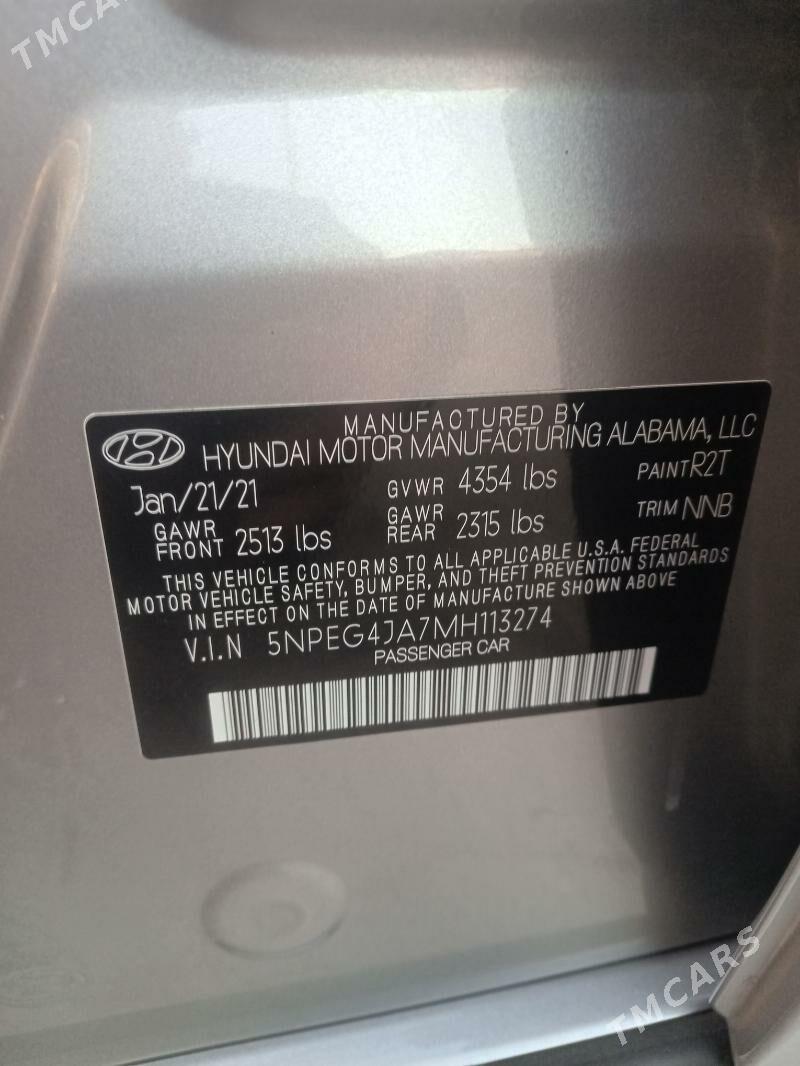 Hyundai Sonata 2021 - 250 000 TMT - Türkmenabat - img 9