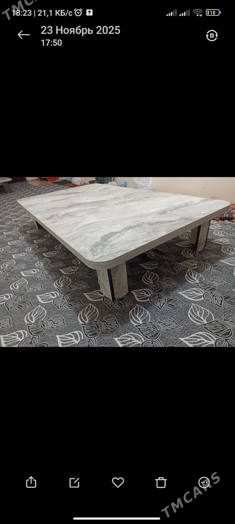 Nahar stol Turk material.Taze - Мары - img 1