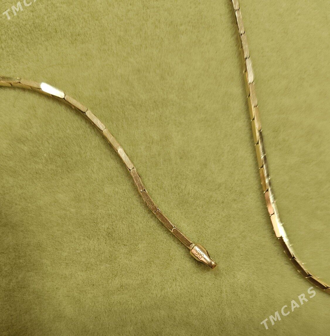 Gyzyl sepoçka,zynjyr, цепочка - Айтакова (ул. Огузхана) - img 4