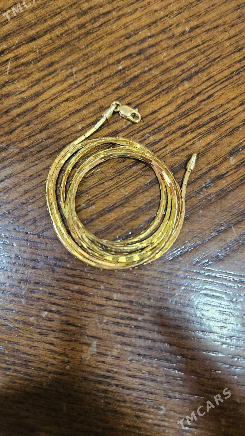 Gyzyl sepoçka,zynjyr, цепочка - Айтакова (ул. Огузхана) - img 2