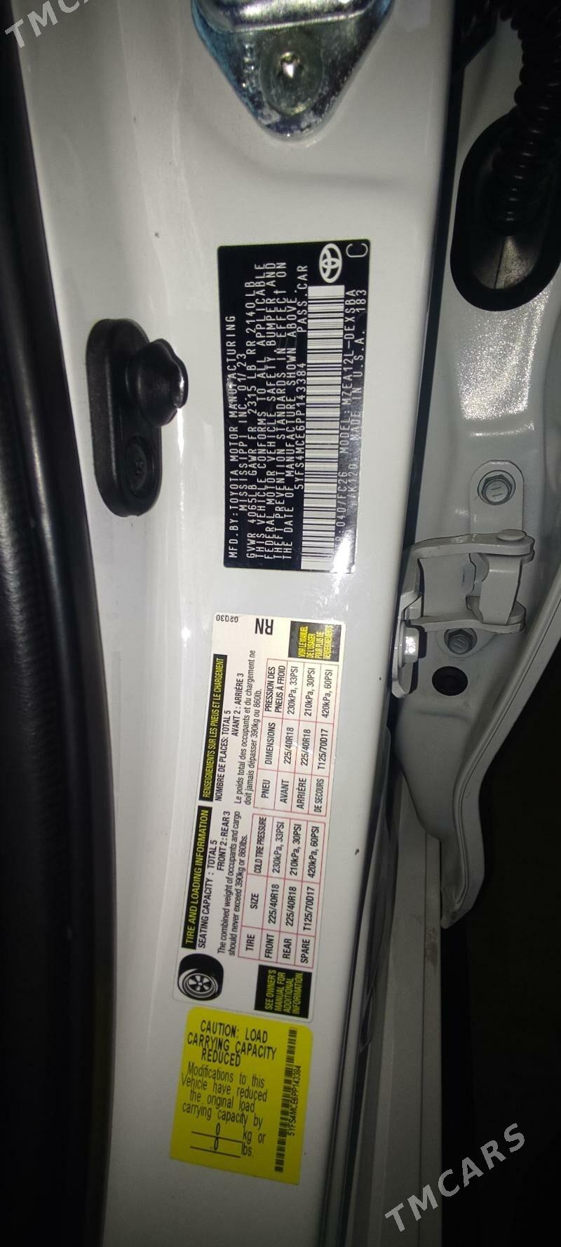 Toyota Corolla 2023 - 275 000 TMT - Мары - img 9