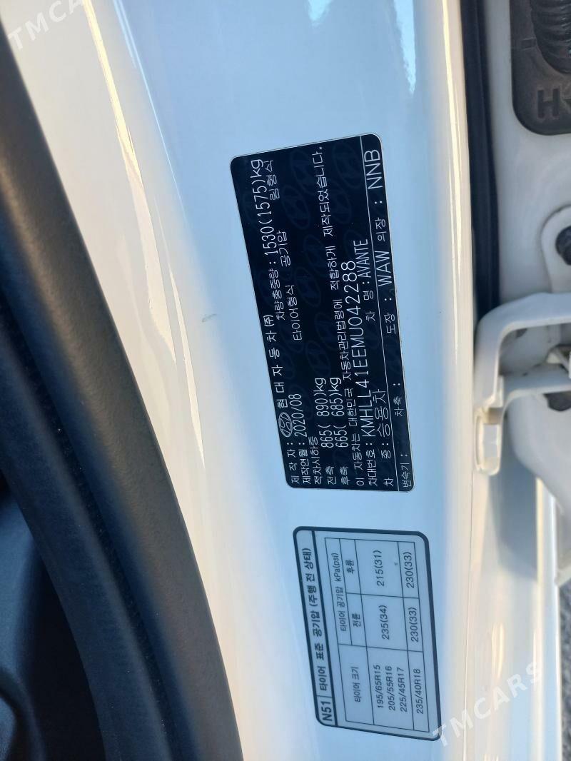 Hyundai Elantra 2021 - 260 000 TMT - Aşgabat - img 9