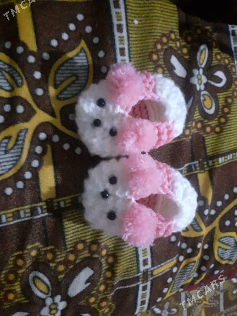 вязаные пинетки - Türkmenabat - img 6