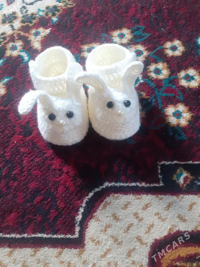 вязаные пинетки - Türkmenabat - img 4