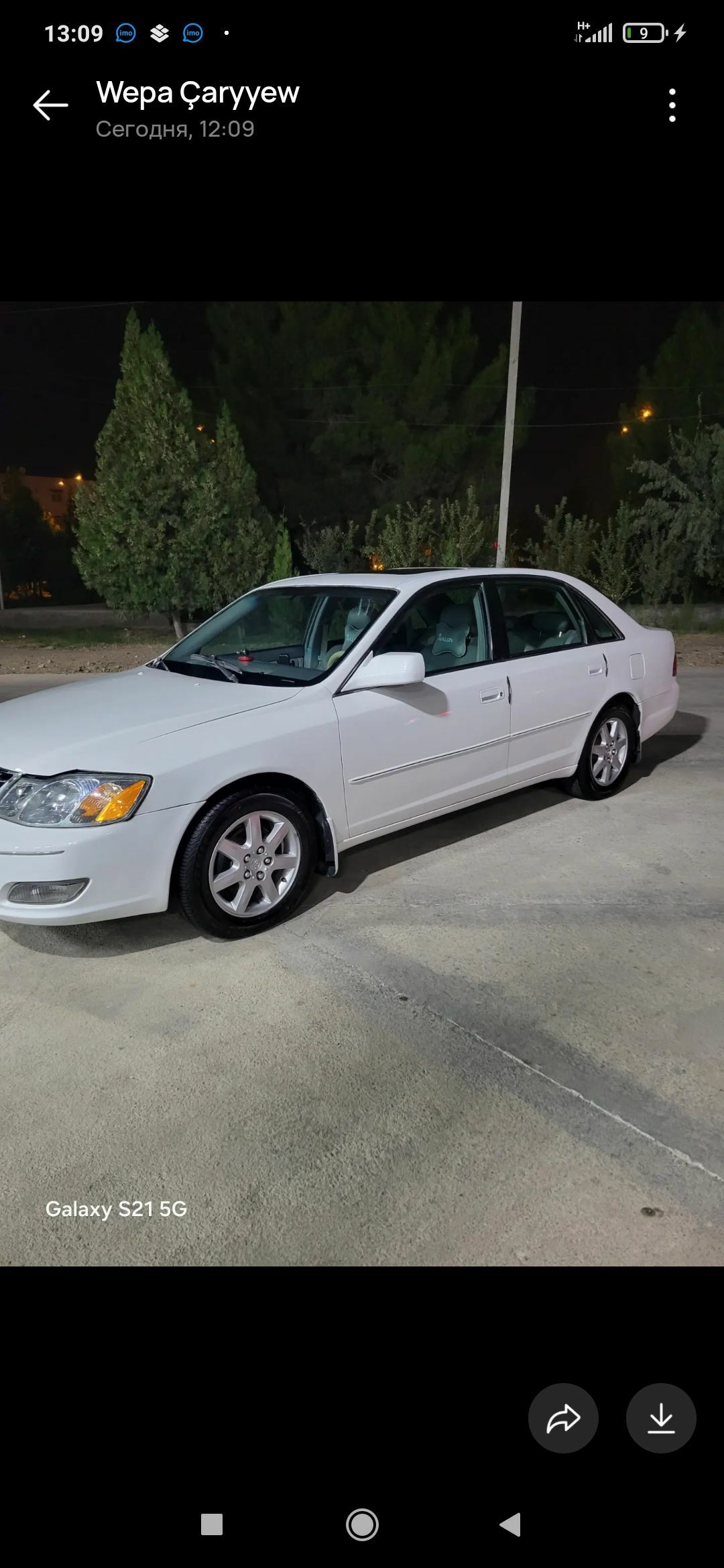 Toyota Avalon 2001 - 190 000 TMT - Мары - img 5