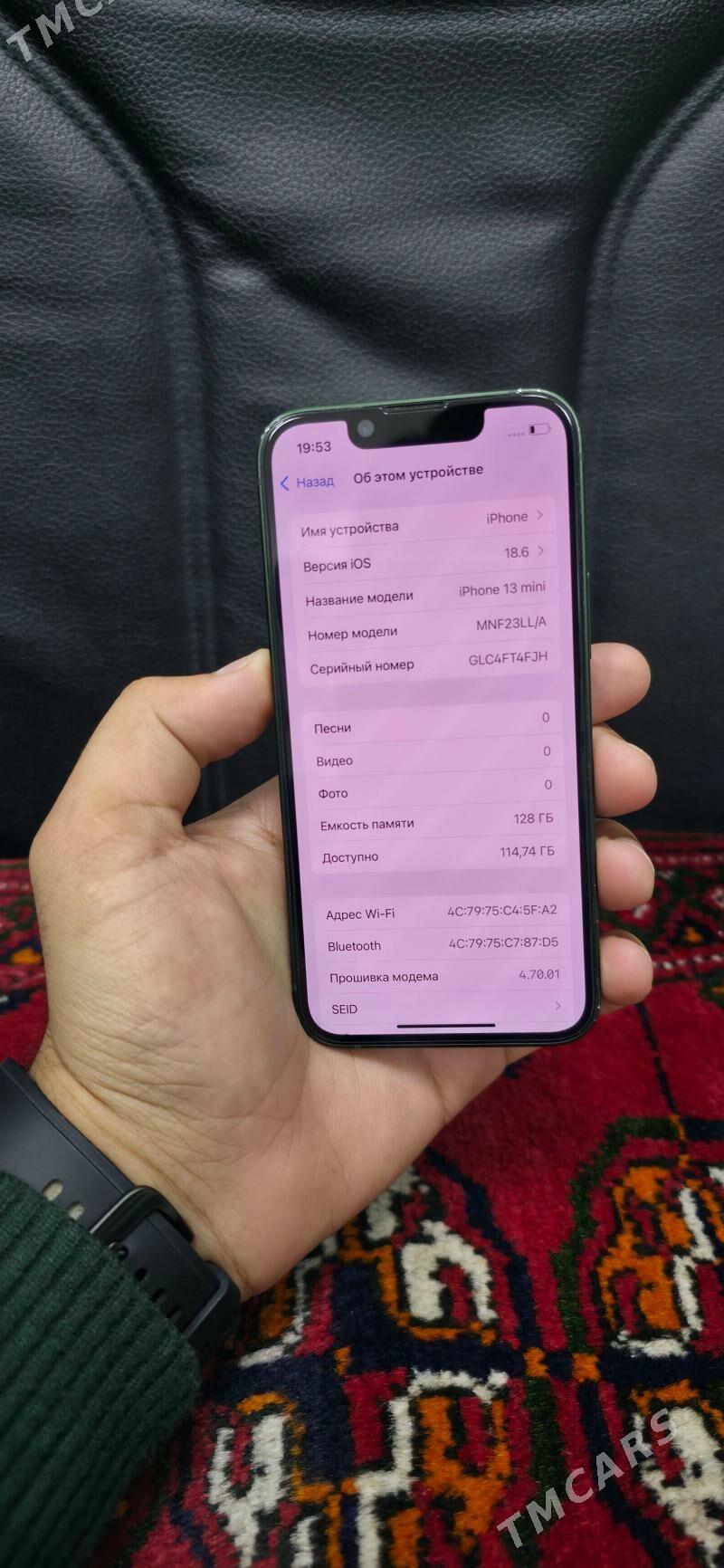 iphone 13mini - Ашхабад - img 4