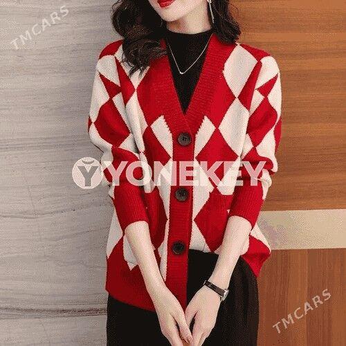 Zenanlar üçin trikotaž žaket - Мары - img 3