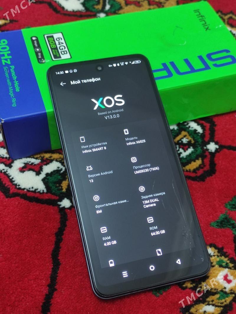 infinix Smart 8 (4+4) 64 - Daşoguz - img 3