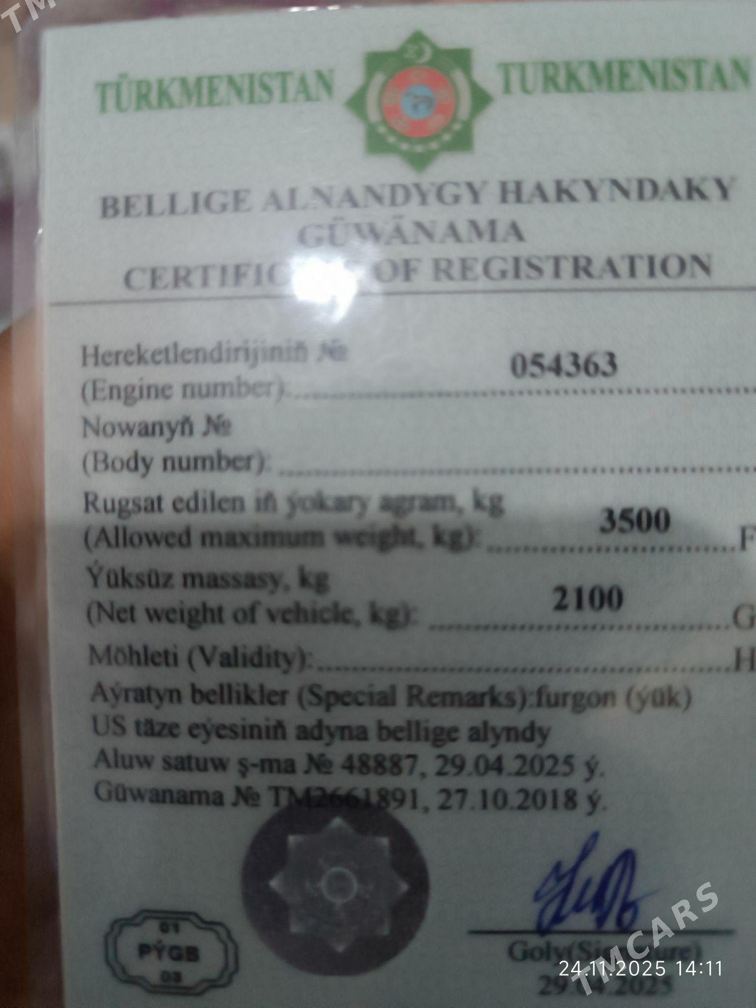 Kia Bongo 2000 - 90 000 TMT - Дашогуз - img 4