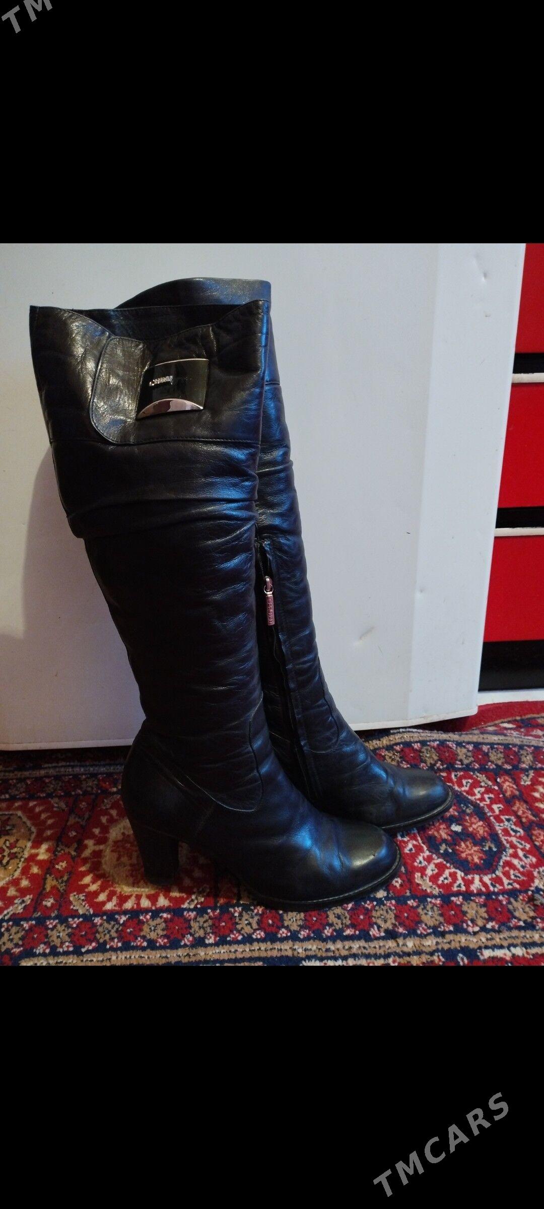 Кожаные сапоги - Ким район - img 2