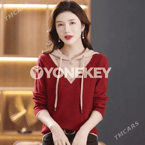 Gyzlar üçin ykjam switer - Мары - img 2