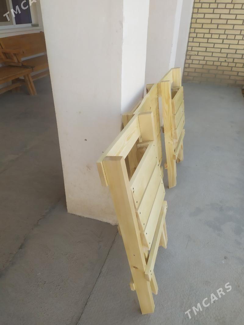 Ýygnalýan stol stul - Мары - img 6