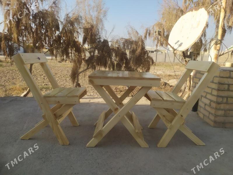 Ýygnalýan stol stul - Мары - img 4