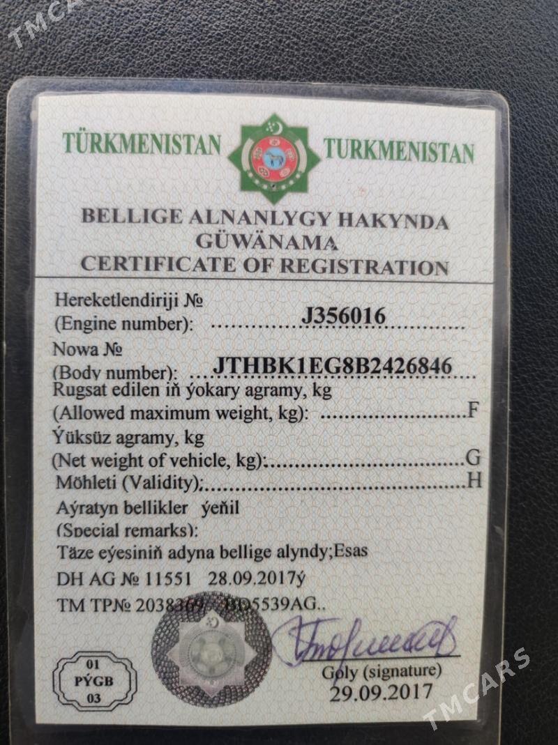 Lexus ES 350 2010 - 258 000 TMT - Мары - img 9