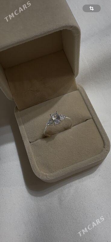 Kümüş tek daş yüzük - Ашхабад - img 5