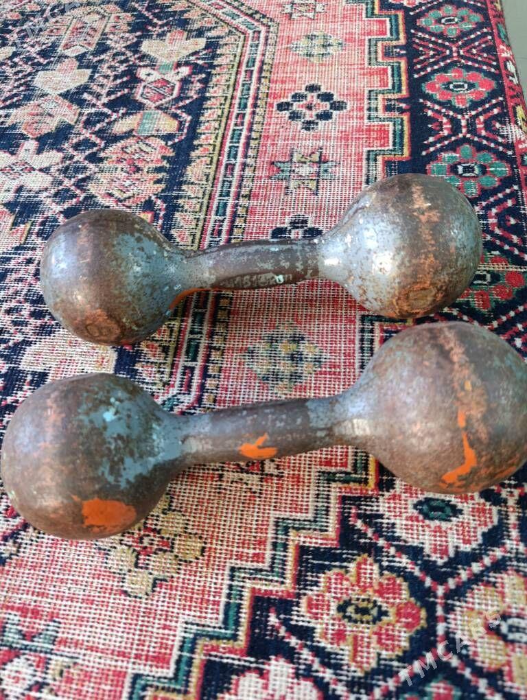 8kg daş Gantel - Мары - img 2