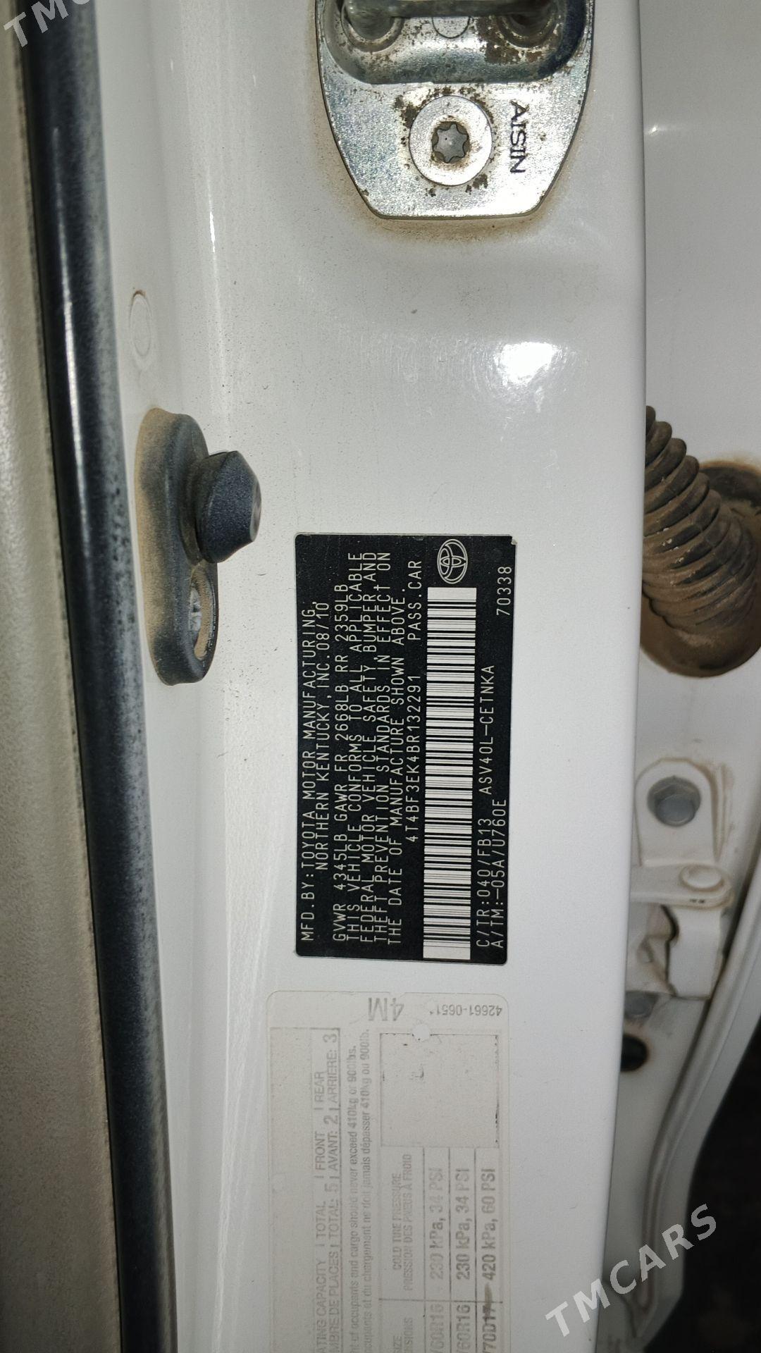 Toyota Camry 2010 - 220 000 TMT - Огуз хан - img 7