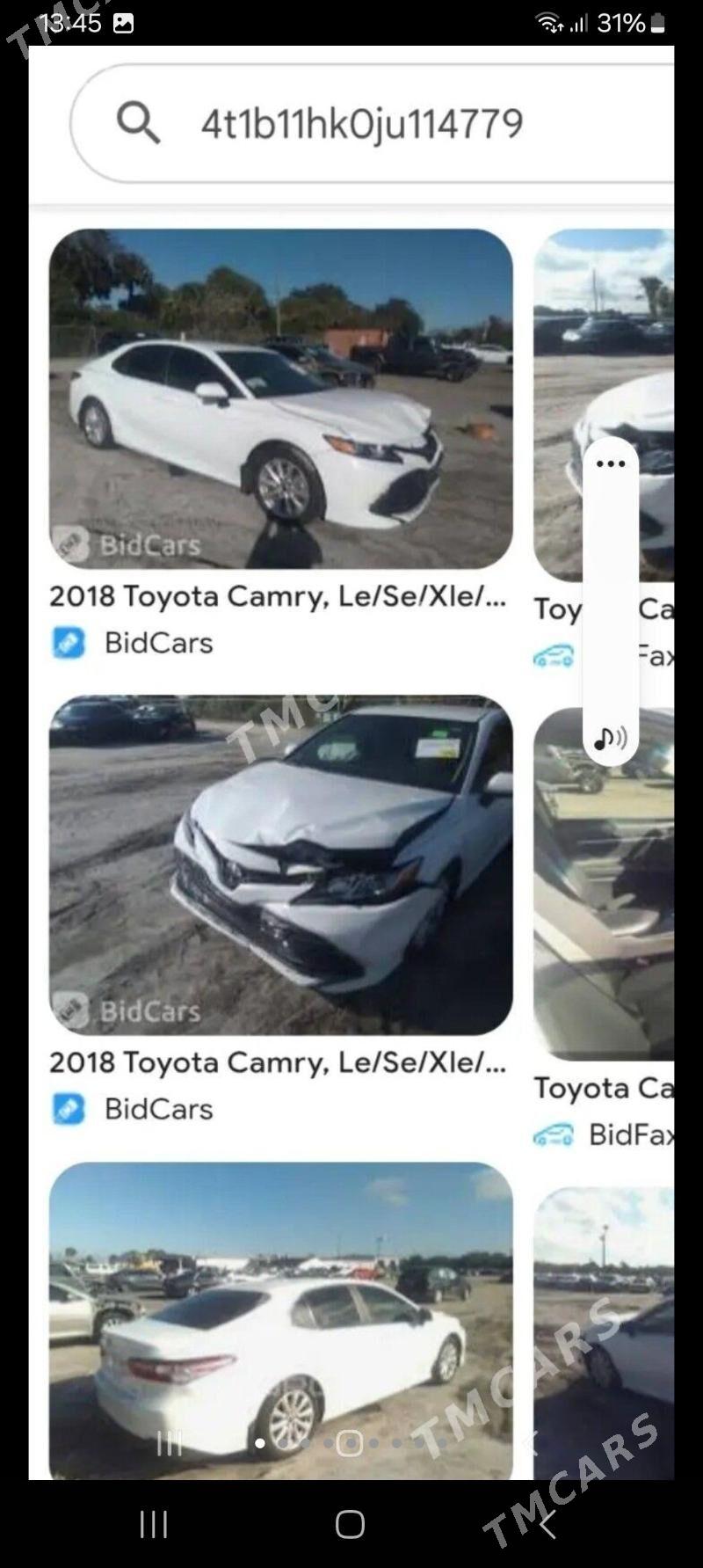 Toyota Camry 2018 - 336 000 TMT - Aşgabat - img 8