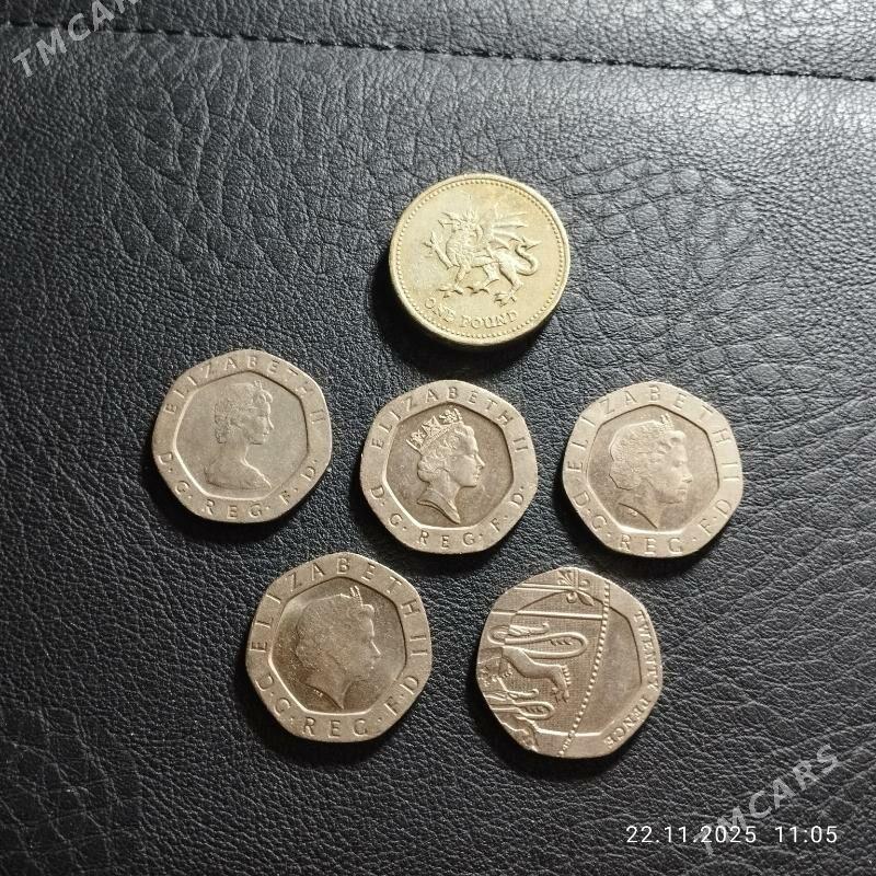 Монеты Великобритании - Ашхабад - img 10