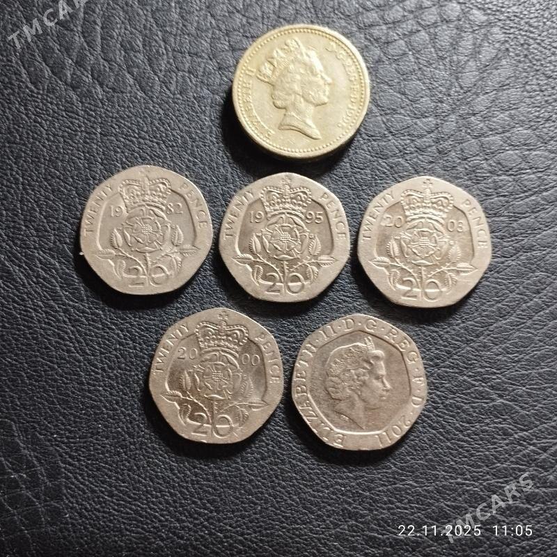 Монеты Великобритании - Ашхабад - img 9