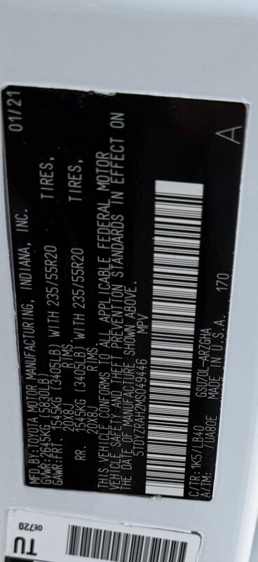 Toyota Highlander 2021 - 540 000 TMT - Ашхабад - img 5