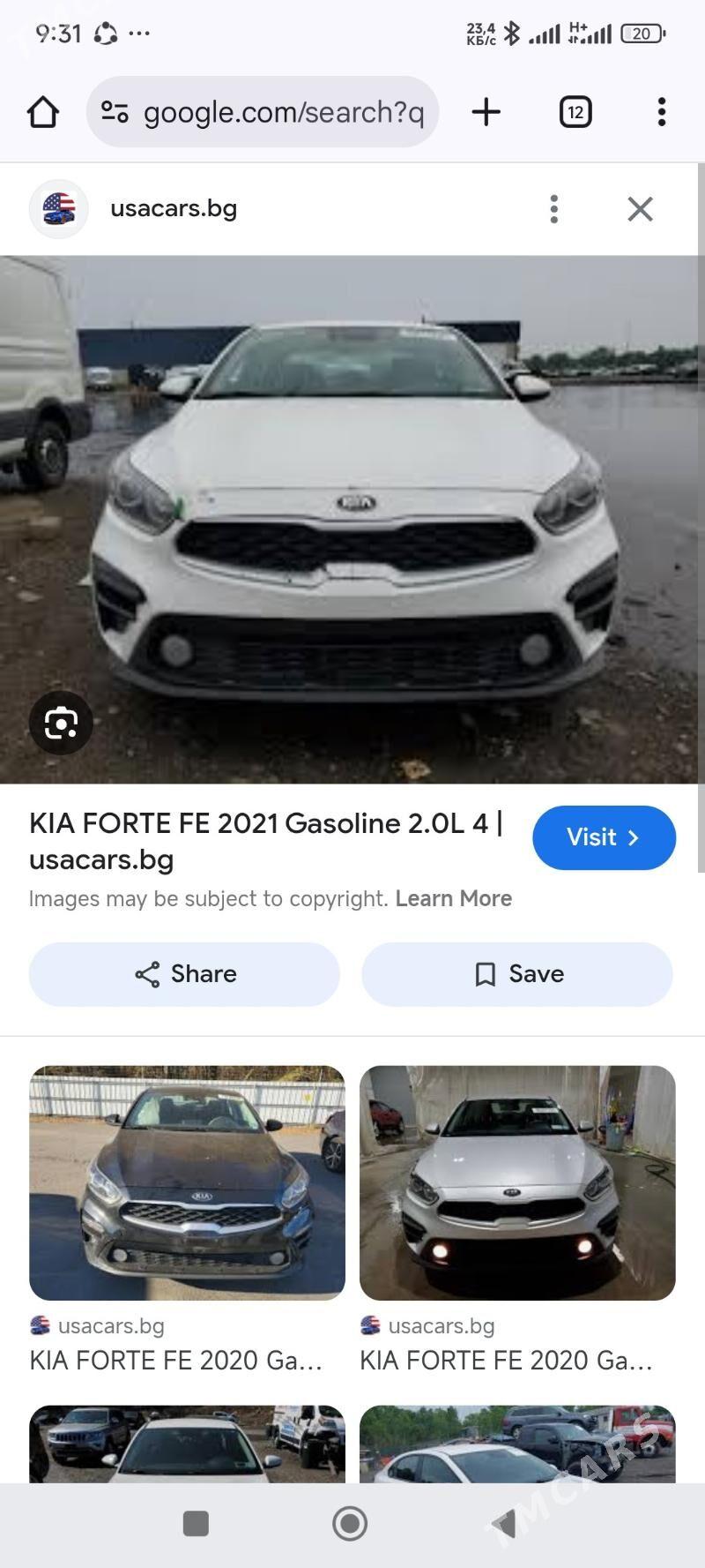 Kia Forte 2021 - 250 000 TMT - Нефтегаз (ул. Андалиб-Юбилейная) - img 8