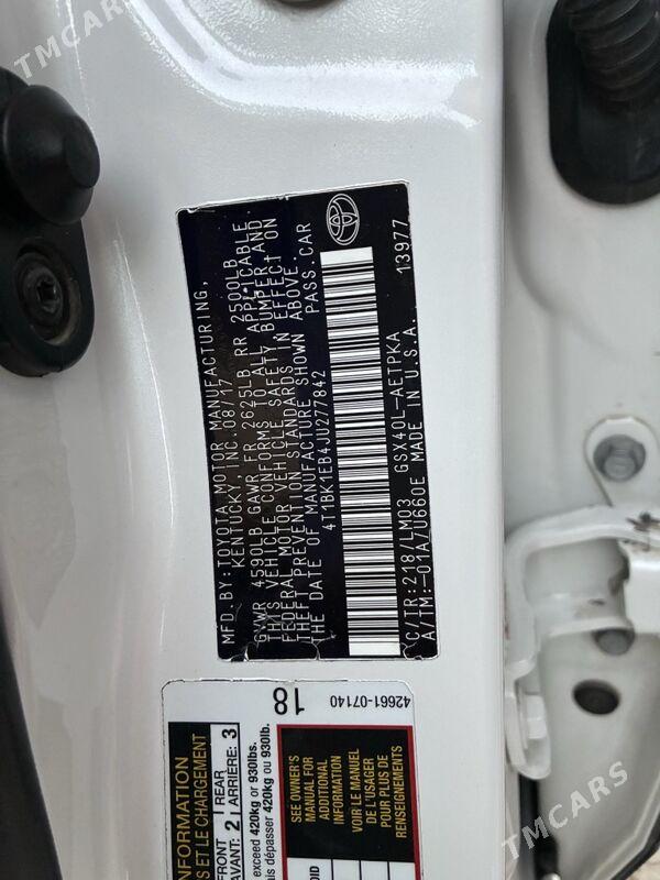 Toyota Avalon 2017 - 350 000 TMT - Aşgabat - img 8