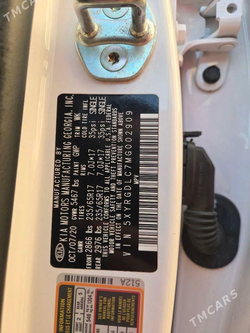 Kia Sorento 2020 - 350 000 TMT - Aşgabat - img 7