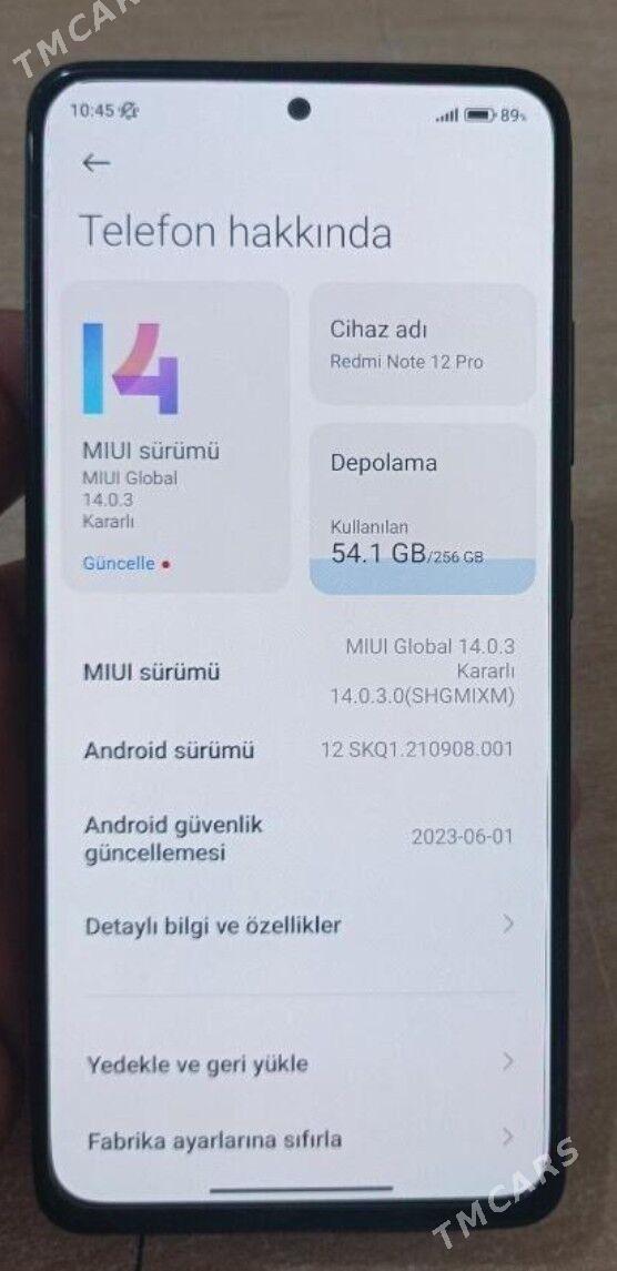 redmi not 12 pro 5g 8+256gb - Çärjew - img 2