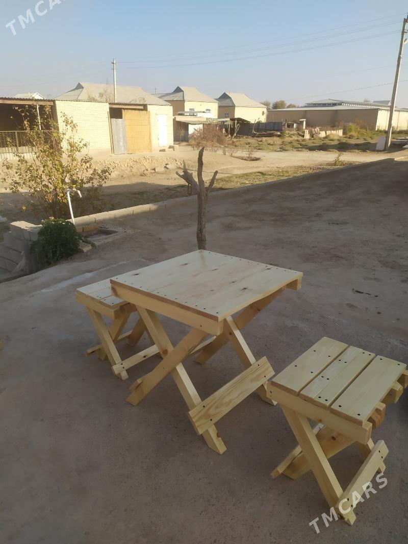 Ýygnalýan stol taburetka - Mary - img 2