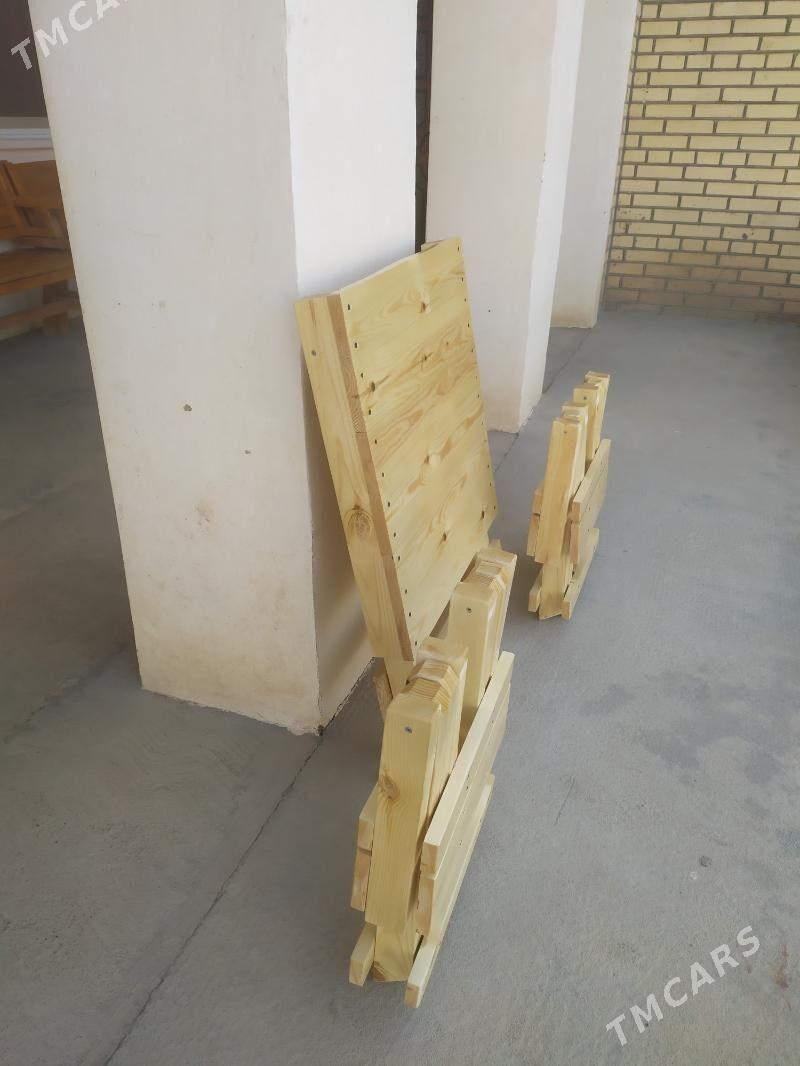 Ýygnalýan stol taburetka - Mary - img 5