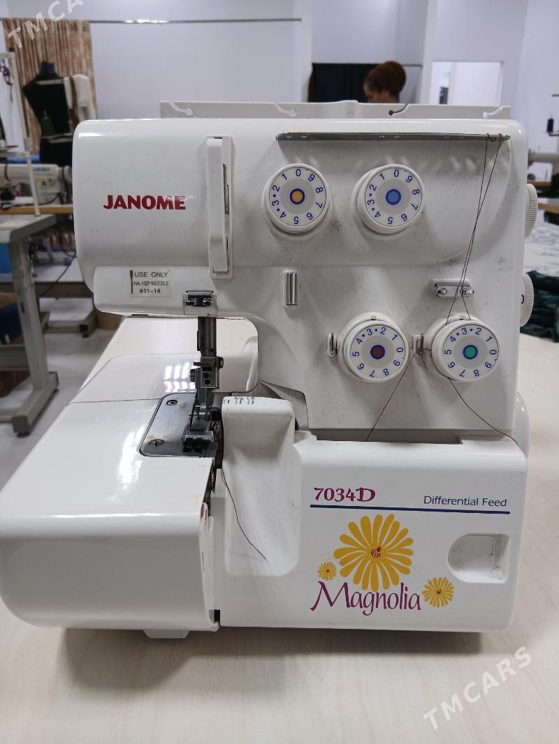 Janome tikin oberlok mashyn - Мир 7 - img 1