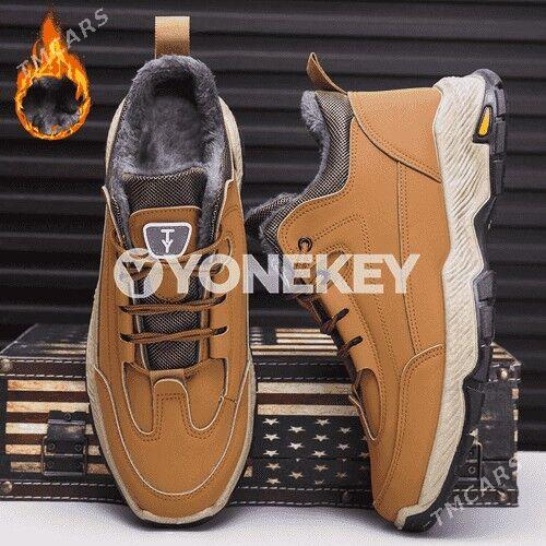 Erkekler üçin mahmal aýakgap - Mary - img 2