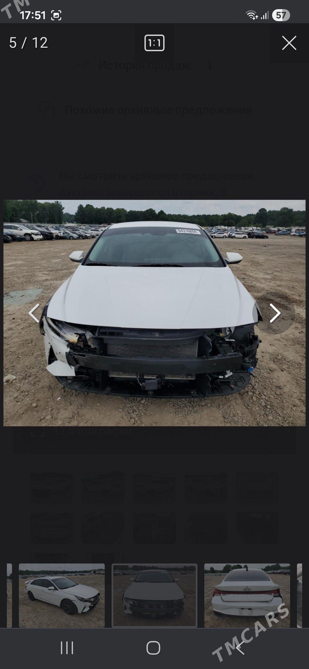 Hyundai Elantra 2021 - 265 000 TMT - Aşgabat - img 8