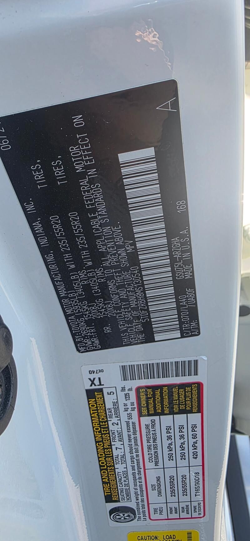 Toyota Highlander 2021 - 707 000 TMT - Ашхабад - img 10