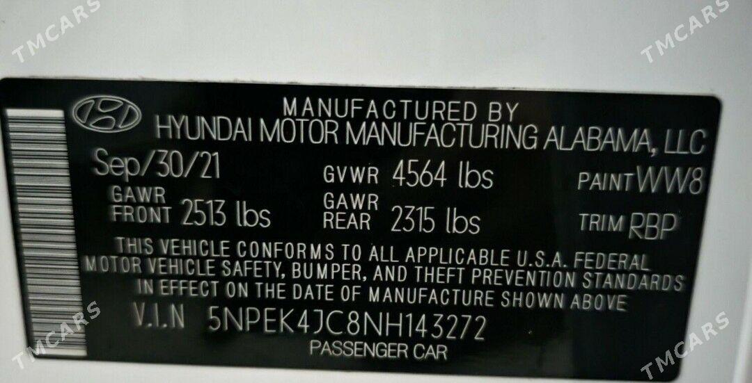 Hyundai Sonata 2021 - 380 000 TMT - Ашхабад - img 4