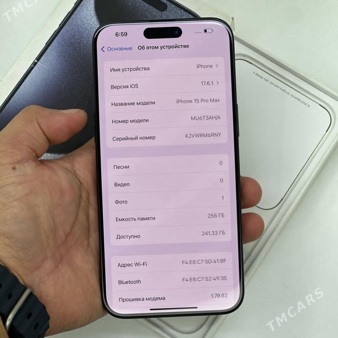 iPhone 15 Pro Max 256Gb - Ашхабад - img 3